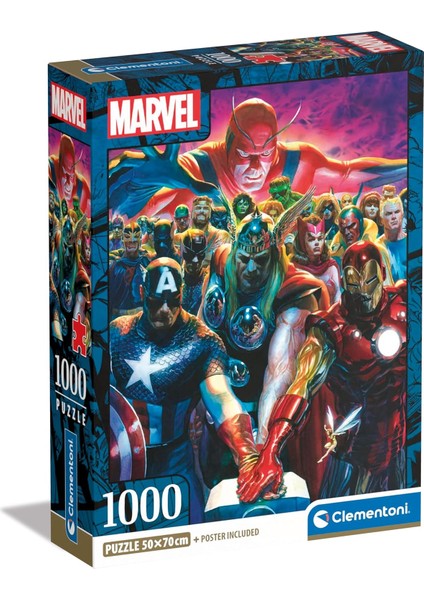 1000 Parça Puzzle Ngers (Compact Box)