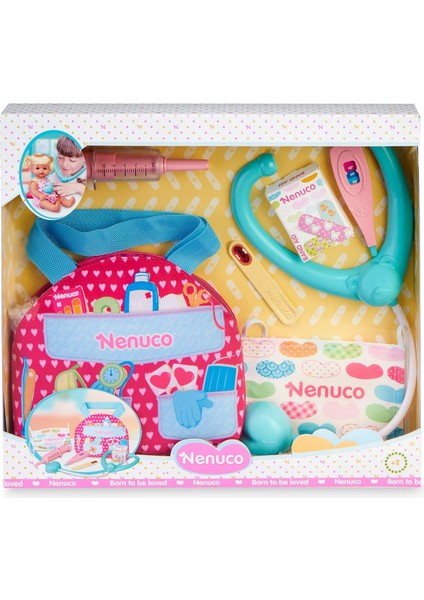 Acil Çantası, Oyuncak Bebekler Için Tıbbi Aksesuarlar, 3 Yaş ve Üzeri Çocuklar Için Ideal Hediye (Famosa 700016295)