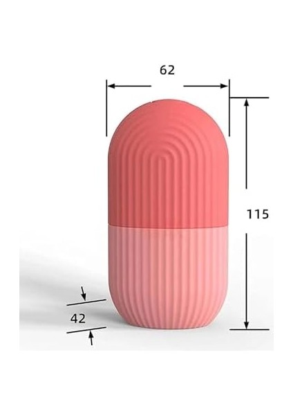 Silikon Buz Küpü Rulo: Yüz, Göz ve Boyun Masajı Için Cilt Bakım Aracı, Göz Torbalarını Giderici fiyatları