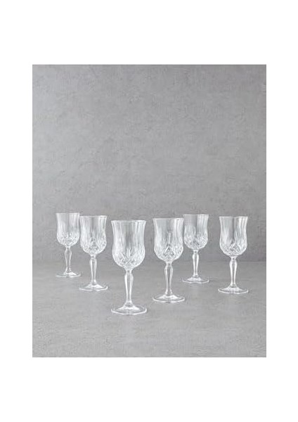 6&apos;lı Kadeh 230 ml Şeffaf modelleri