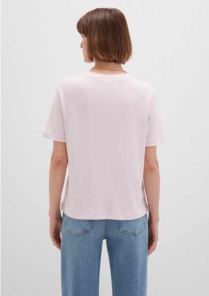 Pembe Basic Tişört 1612916-89200