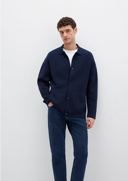 Mavi Black Lacivert Hırka 0710298-70490