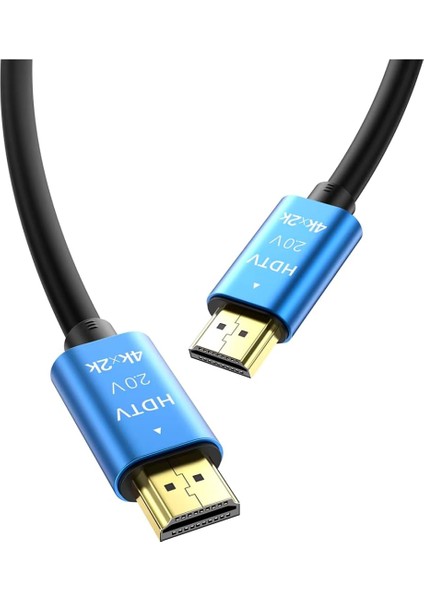 4K HDMI Kablosu Hdtv 2.0V Oyuncu Bilgisayarı, Playstation, Xbox, Notebook Için (3 Metre)
