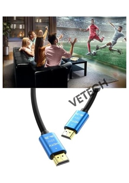 4K HDMI Kablosu Hdtv 2.0V Oyuncu Bilgisayarı, Playstation, Xbox, Notebook Için (3 Metre) fiyatları