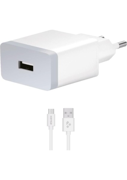 Micro USB Şarj – 2.1A Çıkış Gücü, Güvenli Koruma, Kompakt ve Hafif Tasarım, Seyahat Dostu, Geniş Cihaz Uyumluluğu