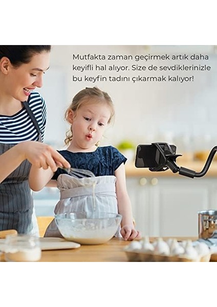 Ivy-95 Akrobat Esnek Telefon Tutucu, Uzunluğu 38.6” Esnek Deri Sarmalı Kol Havai Cep Telefonu Montaj, 360° Ayarlanabilir Kelepçe Klipsli, Tüm 4-7”, ve Tüm Cep Telefonlarıyla Uyumlu Siyah fiyatları