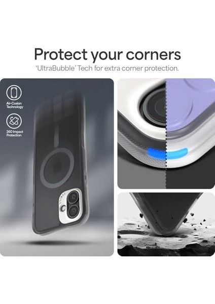 Ciel By 16 Kılıf Ultrasheer Mag Sararma Karşıtı Hava Kanalı Teknolojisi™ Askeri Sınıf Koruma Space Gray Mat Kapak - ACS08258 fiyatları