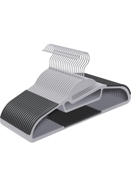 Askıları, 20 Adet, Plastikten Yapılmış Askıları CRP41G