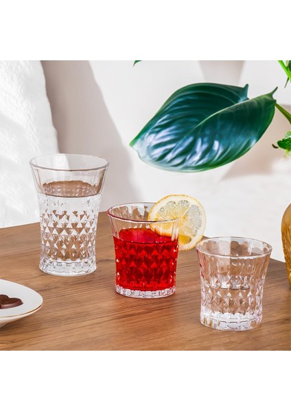 234 12&apos;li Cam Seti - Su, Kahve, Meşrubat Bardağı - Su, Takımı 200ML - 260ML - 365ML