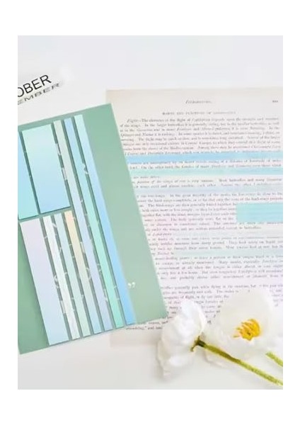 Şeffaf Renkli Yapışkanlı Not Kağıdı Şerit ( Şerit 1) fiyatları