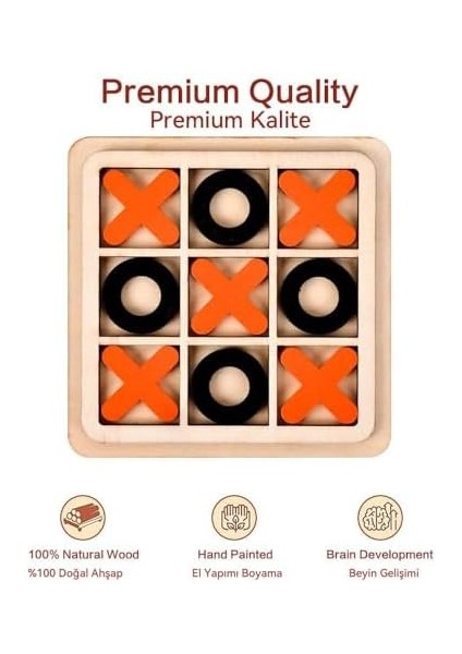 Tahtala Oyun, Çocuk Doğum Günü Hediyelikleri, Ahşap Tahtala Oyun Mini Tahta Oyunu Çocuklar Için, Sınıf Ödülleri, Basit Bulmaca Oyunu, El-Beyin Koordinasyonunu Geliştirme, 3 Parça 3 Renk fiyatları