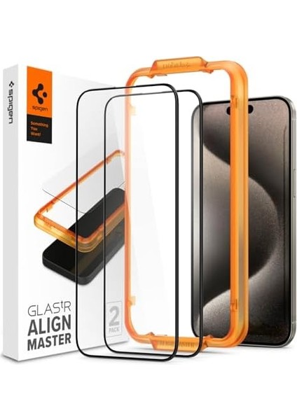 15 Pro Max Cam Ekran Kurulum Glas.tr Alignmaster Full Cover (2 Adet) - AGL06875 fiyatları