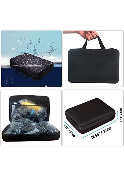 50 Parça Aksiyon Kamera Aksesuar Seti Çantalı – ile Uyumlu, Djı ile Uyumlu, ile Uyumlu Çantalı Spor Montaj Kiti Vlog Seyahat Çekim Aparatları fiyatları