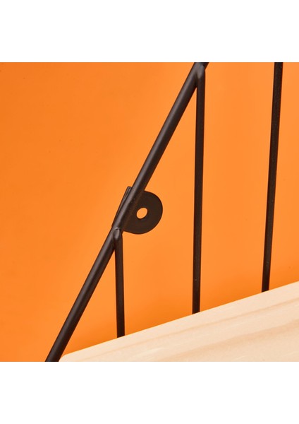 Dekoratif Altıgen Raf - Siyah - 30 cm modelleri