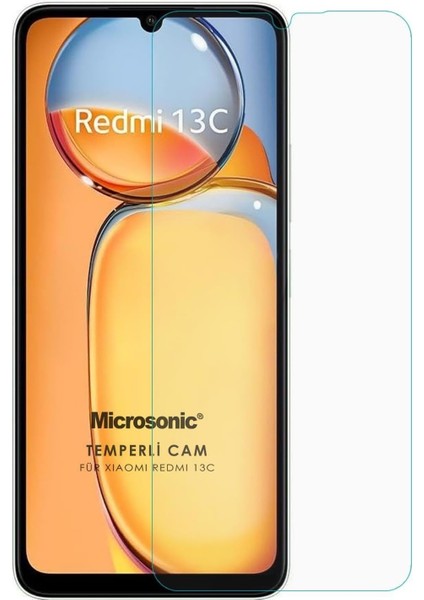 C65 Tempered Glass Cam Ekran [ C65 ile Uyumlu Ekran - Şeffaf]