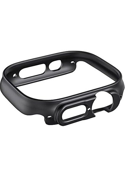 Ultra ile Uyumlu 49MM ile Uyumlu Pc Çerçeve Tam Kılıf, Ultra ile Uyumlu 49MM ile Uyumlu Köşeleri Kapatan Siyah modelleri