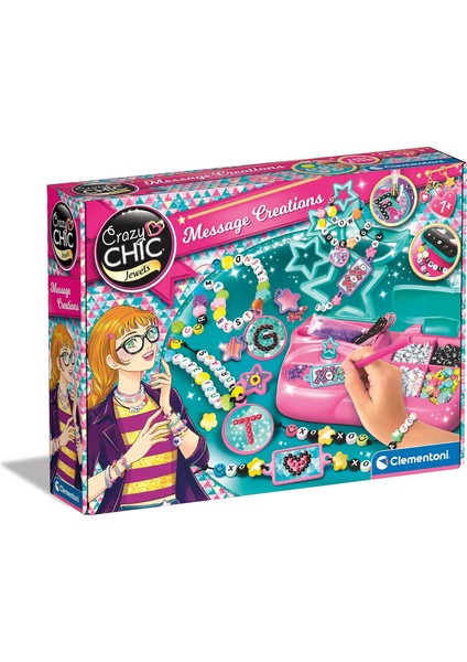 - Crazy Lab-Set Bileklik, Charm, Kolye, Yaratıcı Oyun, 7 Yaşındaki Kız Çocukları Için, Çok Renkli, 18729