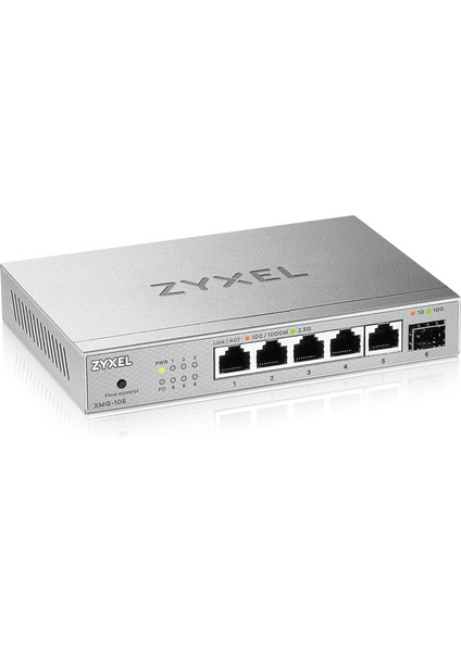 5-Port 2.5g Multi-Gig Unmanaged Switch | 1 x 10G Sfp+ | Desktop/ Mount