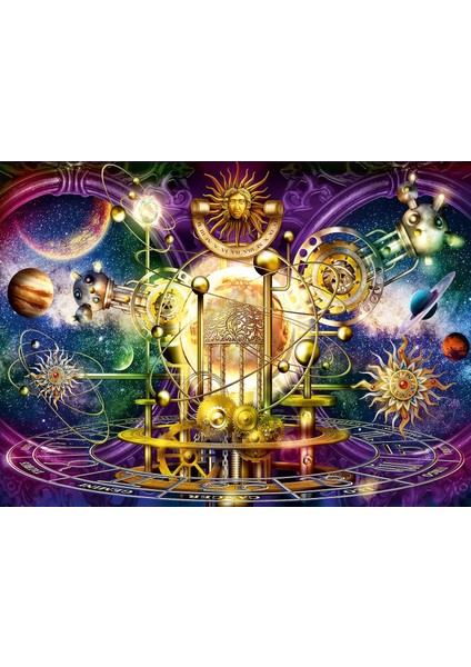 500 Parçalı Puzzle Gezegenler