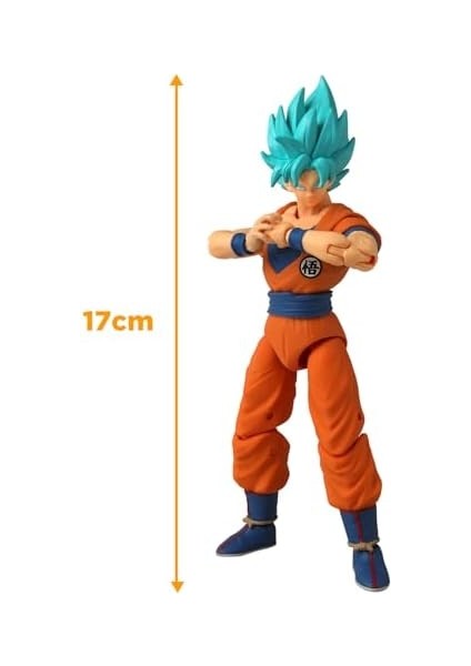 16 cm Dragon Ball Super Saiyan Goku Poz Verilebilir Figür, Dragon Stars Serisi fiyatları