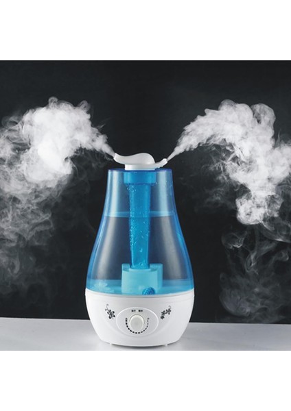 3 Litre Ultrasonik Buhar Makinesi Hava Nemlendirme Cihazı Hava Nemlendirici Ayarlanabilir Sprey Çıkışı Buhar Makinesi