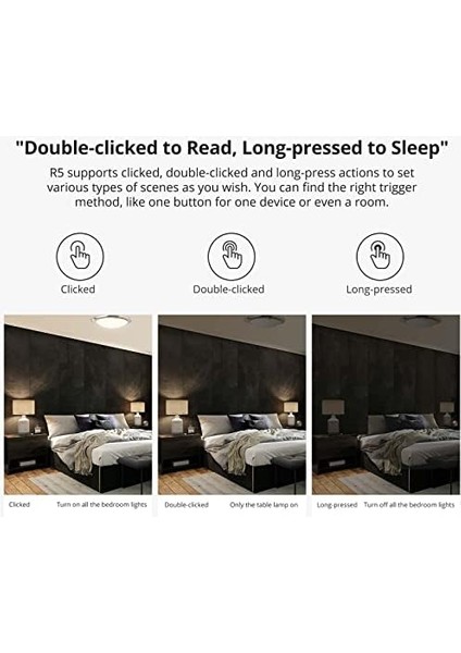 R5 Akıllı Sahne Butonu Siyah modelleri