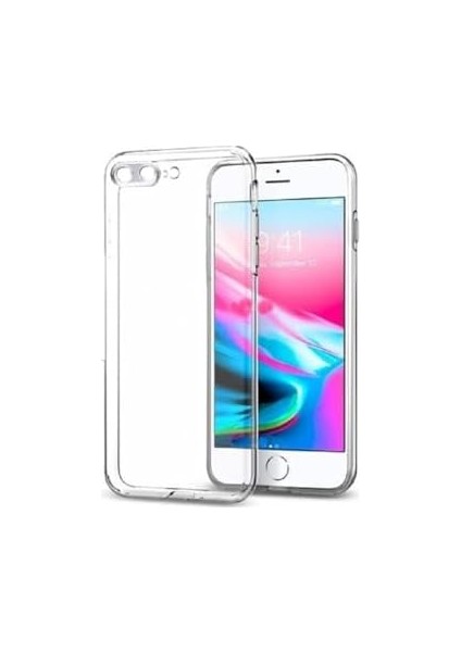 Go Aksesuar 7 Plus / 8 Plus Darbe Önleyici Kamera Korumalı Şeffaf Silikon Kılıf Aa Kalite fiyatları