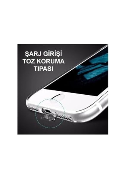 Go Aksesuar 7 Plus / 8 Plus Darbe Önleyici Kamera Korumalı Şeffaf Silikon Kılıf Aa Kalite modelleri