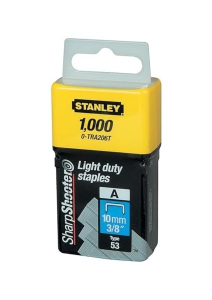 1-TRA206T Zımba Teli, Sarı/siyah, 10MM modelleri