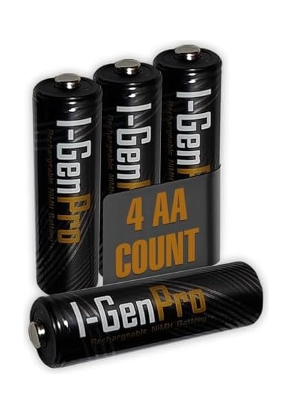 Pro P161 4 Adet Aa 2950 Mah Şarj Edilebilir Pil 1.2V Ni-Mh Şarjlı Pil fiyatları