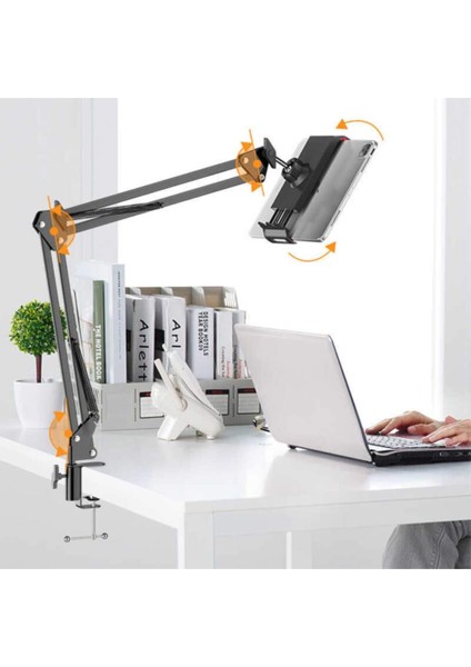 38511 Ms 03 Masa Tablet Telefon Tutucu, Siyah