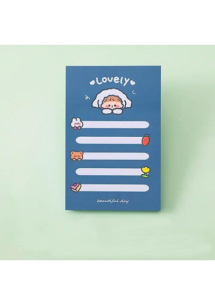 Temalı Renkli Not Seti