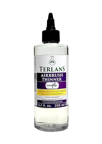 250 ml Thinner Improver Model Için Akrilik Bazlı, Akışkanlık & Detay Kontrolü modelleri