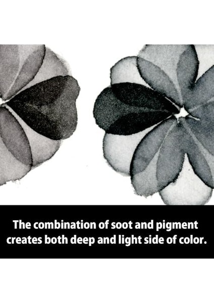 Gansai Tambi Sumı Renkleri, 6 Renk Seti, Seti, Kaligrafi, Illüstrasyonlar, Fırça Yazıları, ve Daha Fazlası Için Ideal, Siyah Sumi Mürekkep Rengi, &apos;da Üretilmiştir modelleri