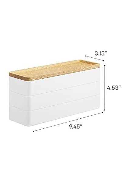 Rın Takı Kutusu - 3 Katlı, Beyaz modelleri