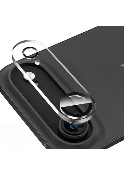 For 17 Air ile Uyumlu Çizilmeye Dayanıklı Kılıf Dostu Temperli Cam Kamera Koruyucu Lens (17 Air)