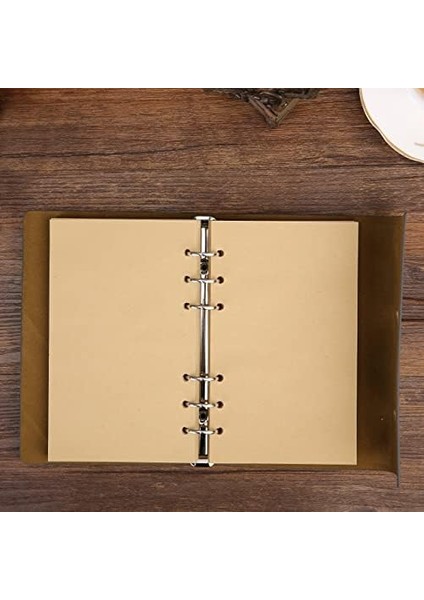 Retro Yapraklı Not Defteri, Klasik Pu Deri Kapak, Seyahat Defteri, Trl Journal, Günlük, Seyahat Günlüğü, Doldurulabilir Eskiz Defteri,, 130X185MM fiyatları