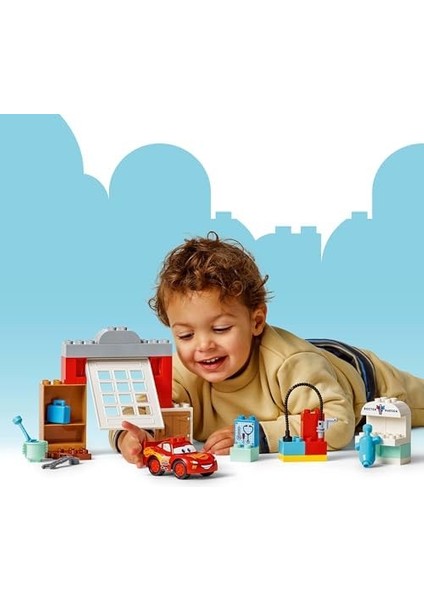 ve Pixar Mcqueen’in Doc’un Garajını Ziyareti 10456-2 Yaş ve Üzeri Hayranı Çocuklar Için Hayal Gücü Geliştiren Yaratıcı Oyuncak Seti, Hediye Fikri (35 Parça) fiyatları