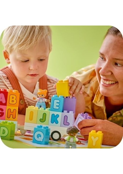 Kasabası Alfabe Kamyonu Oyuncağı 10421-2 Yaş ve Üzeri Çocuklar Için Eğitici Oyuncak Yapım Seti, Doğum Günü Hediyesi Fikri (36 Parça) modelleri