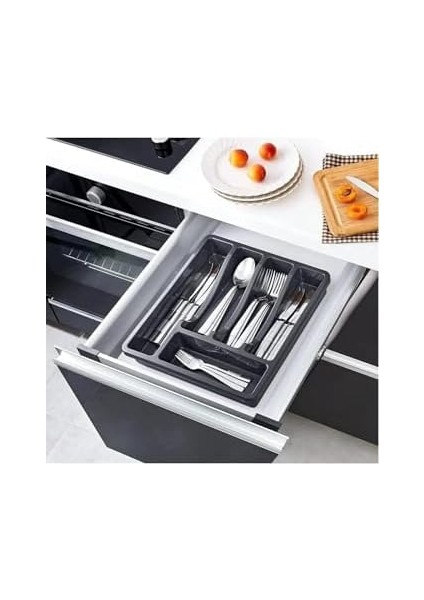 Ayarlanabilir Kaşıklık, Sürgülü Açılır Kapanır, Pratik Kayar, Siyah modelleri