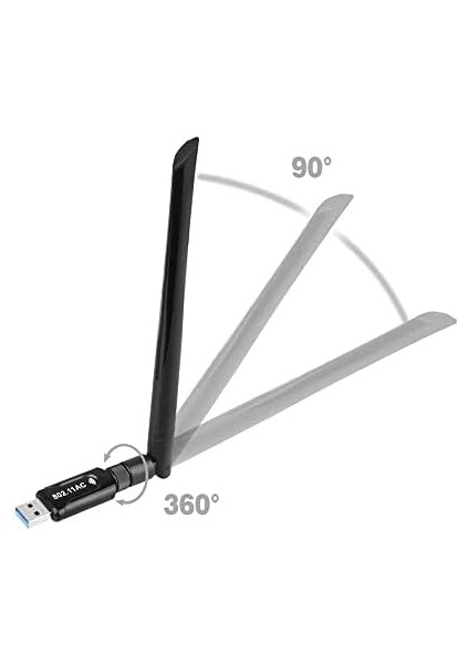 USB 3.0 Band 1200 Mbps Wi-Fi Kablosuz Alıcı Ağ fiyatları