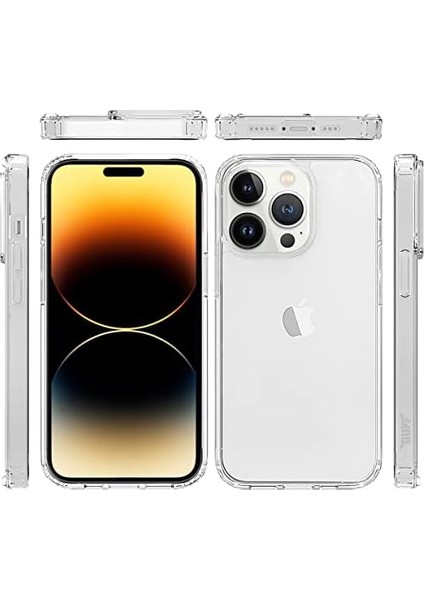 Labs 14 Pro Air Kılıf Crystal Clear modelleri