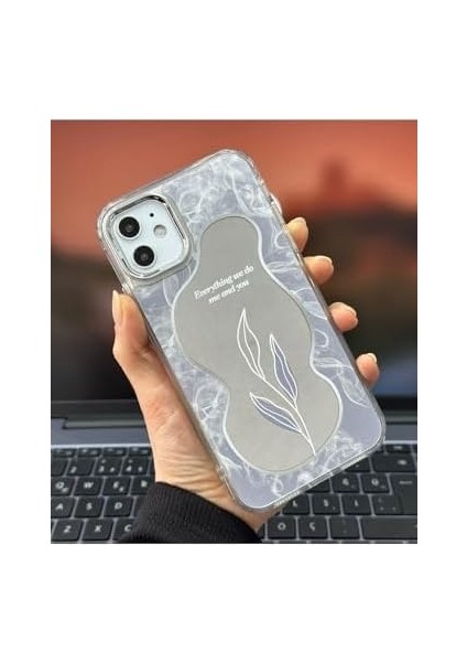 Go Aksesuar 11 ile Uyumlu Aynalı Tasarım Darbe Önleyici Silikon Kılıf fiyatları