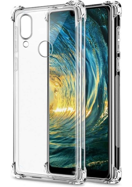 Kzy P20 Lite Şeffaf Airbag Antishock Silikon Kılıf