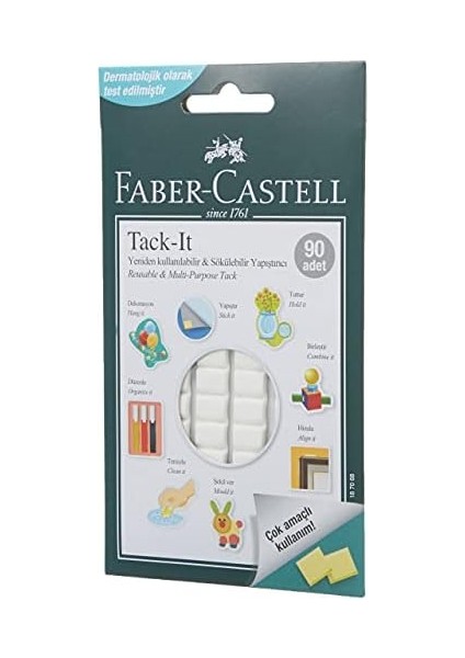 Tack It 50 gr Yapıştırıcı, Sökülebilir ve Yeniden Kullanılabilir Yapıştırıcı (Çok Renkli, Asorti) fiyatları