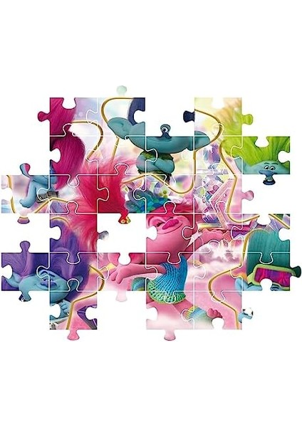 180 El. Super Kolor Trolls 3 modelleri