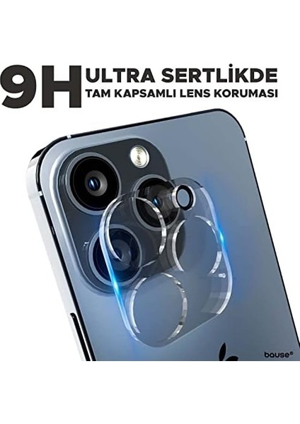 Uyumlu 9h Temperli Kamera Lens Kapak - Şeffaf ( 11 Pro) modelleri
