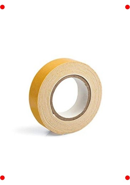 Güçlü Çift Taraflı Köpük Bant, 17MM x 2m
