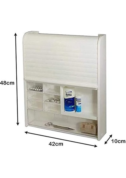 092 Panjurlu Çok Amaçlı Kilitli Ecza ve Dolabı fiyatları