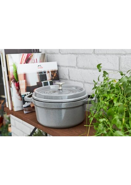 La Cocotte Döküm Tencere, 28 Cm, Grafit Gri, Gri modelleri